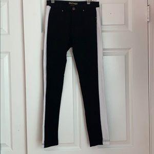 Black and white pants barely worn